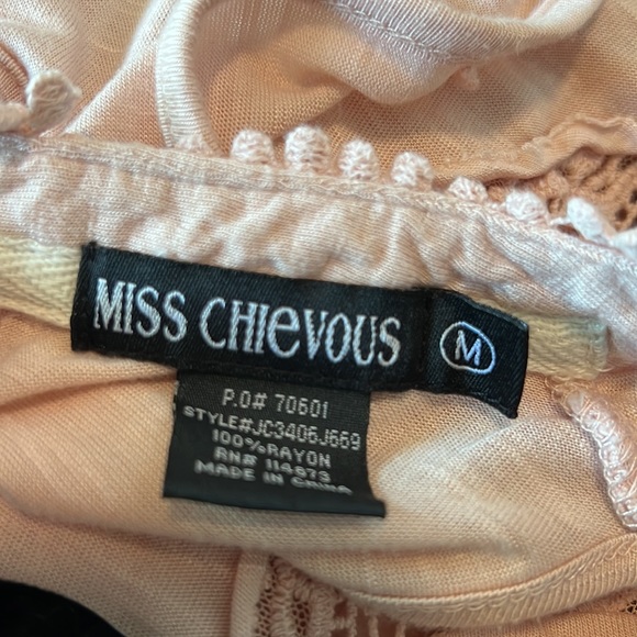 Light Pink with Embroidered Detail Top - Picture 6 of 6